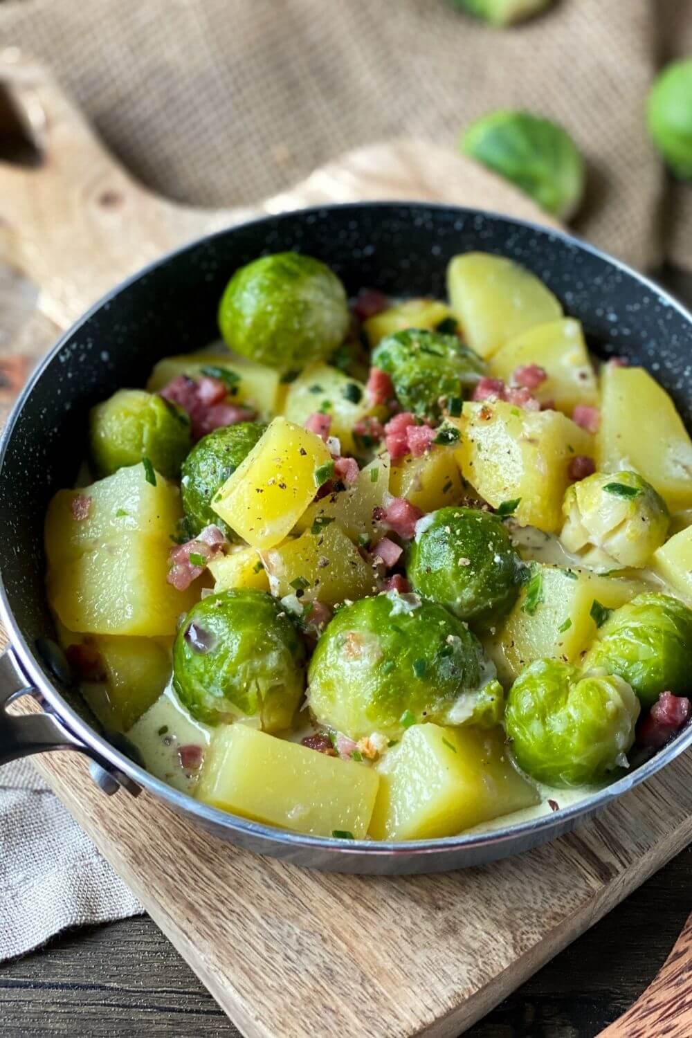 Rosenkohl-Kartoffel-Pfanne Rosenkohl-Kartoffel-Pfanne