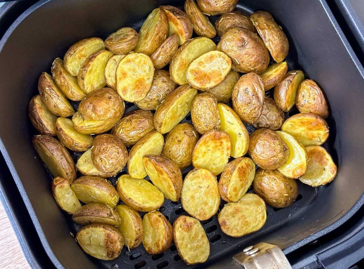 Rosmarinkartoffeln aus der Heißluftfritteuse