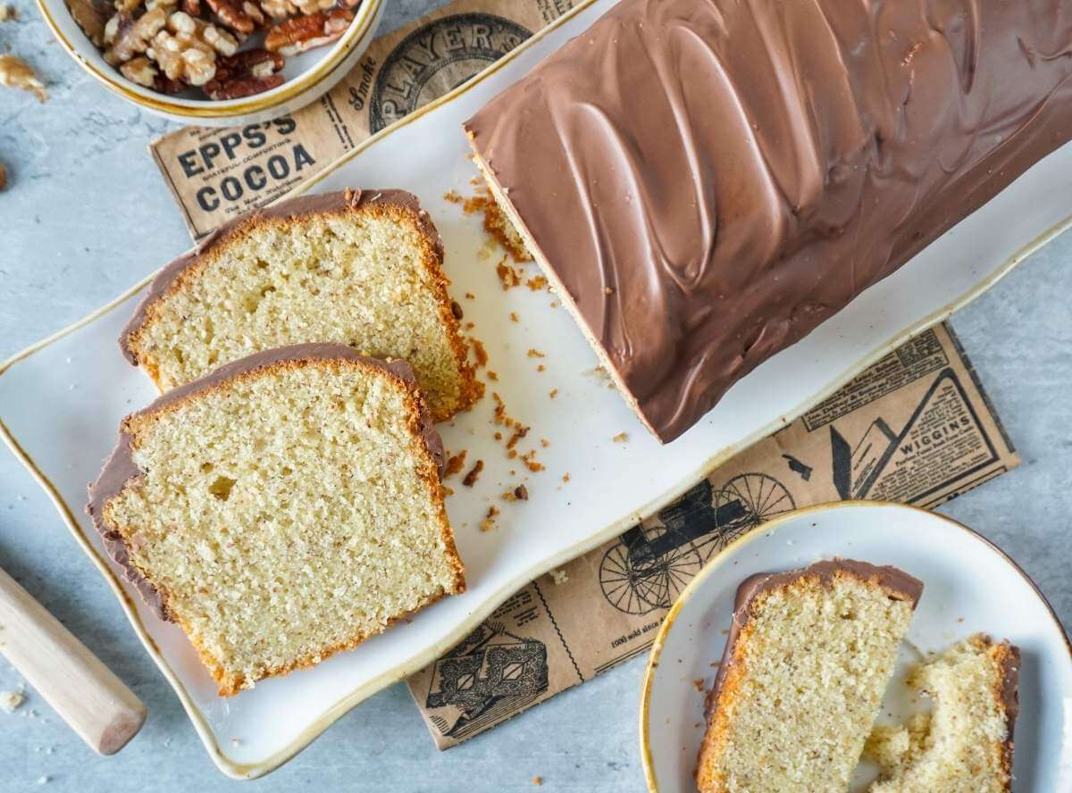 saftiger Nusskuchen