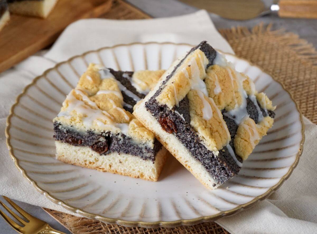 Schlesischer Mohnkuchen vom Blech