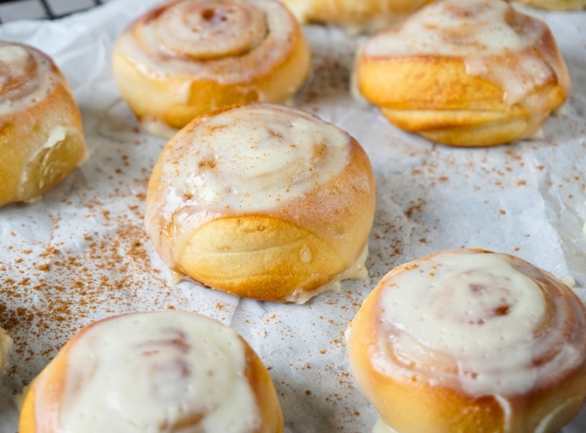 schnelle Airfryer Zimtschnecken