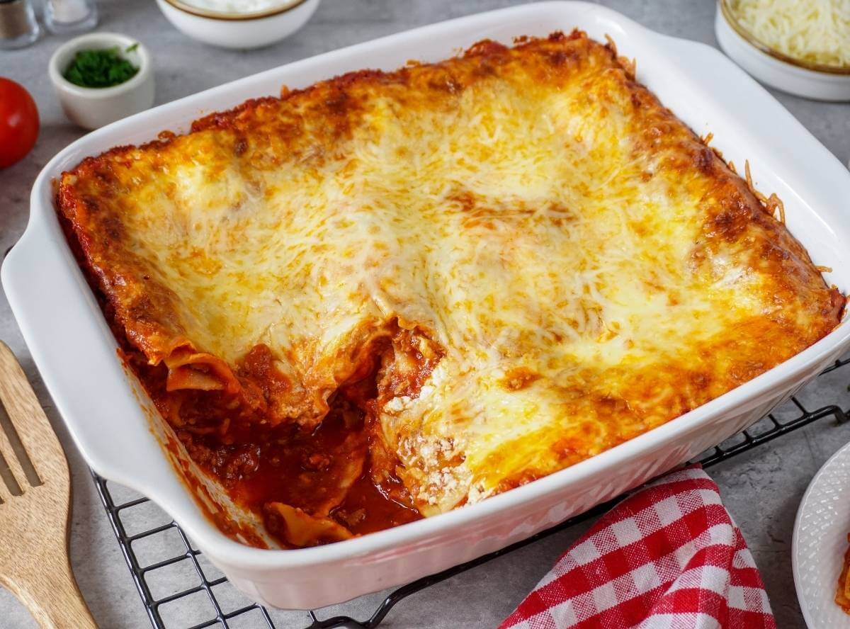 Schnelle Lasagne