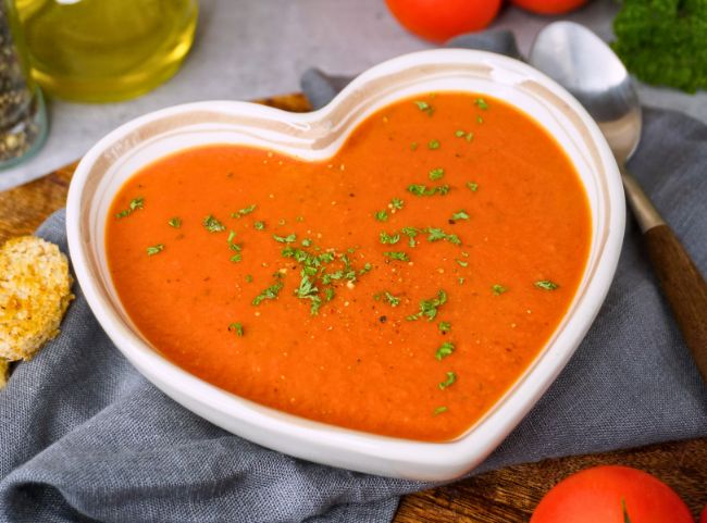 Schnelle Tomatensuppe Schnelle Tomatensuppe