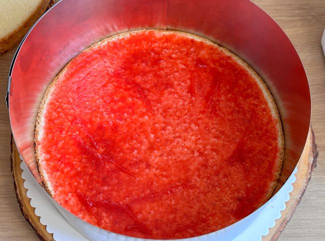 Schnelle Torte Einschulung Erdbeermarmelade Schnelle Torte Einschulung Erdbeermarmelade