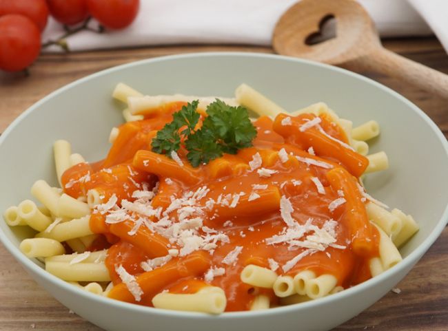 Schnelle Urlaubsk&uuml;che f&uuml;r Kinder - Tomatenso&szlig;e