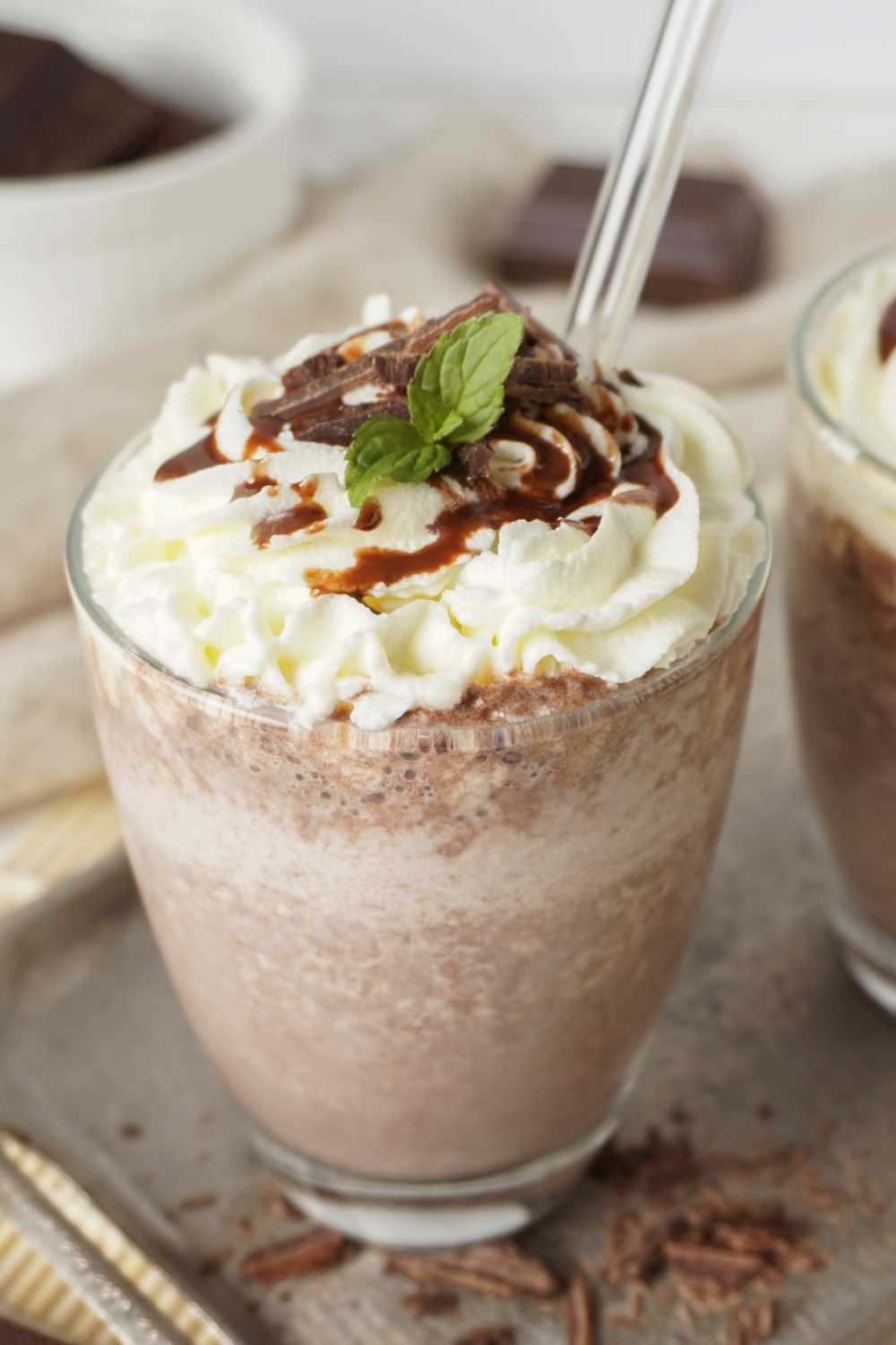 Schoko Milchshake selber machen Schoko Milchshake selber machen
