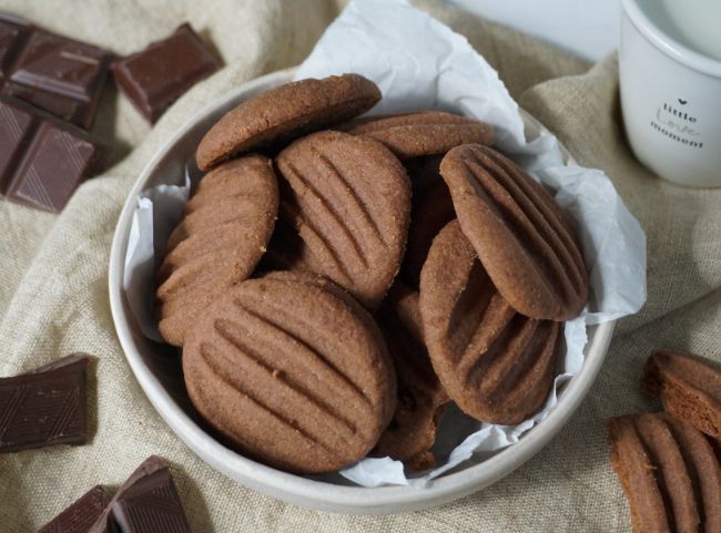 Schoko Pl&auml;tzchen Weihnachten