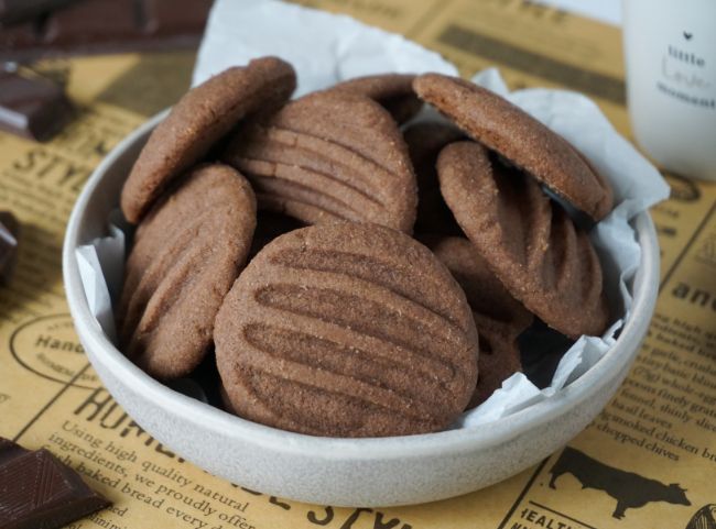 Schoko Puddingplätzchen