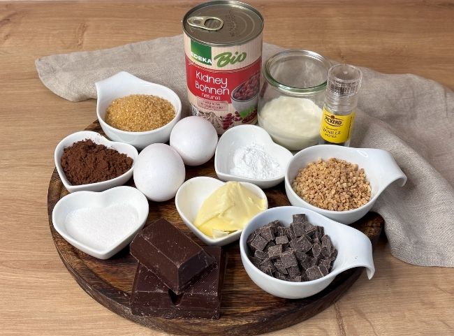 Schoko Brownies - Zutaten