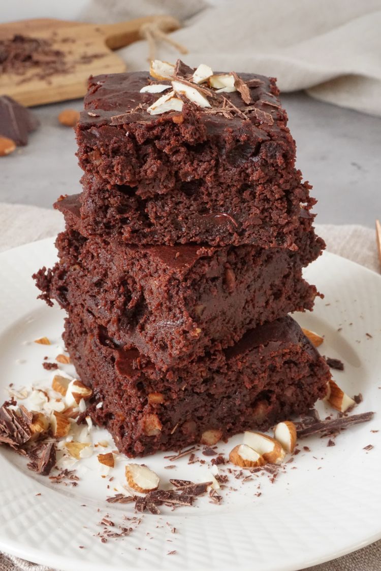 Schoko Brownies mit Kidneybohnen Schoko Brownies mit Kidneybohnen
