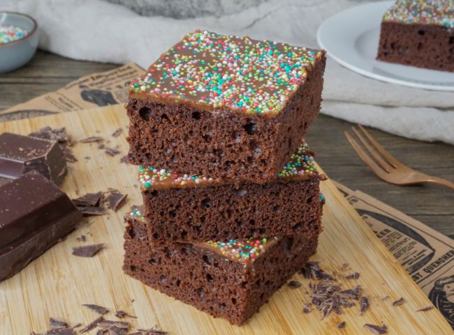 Saftiger Schokokuchen vom Blech