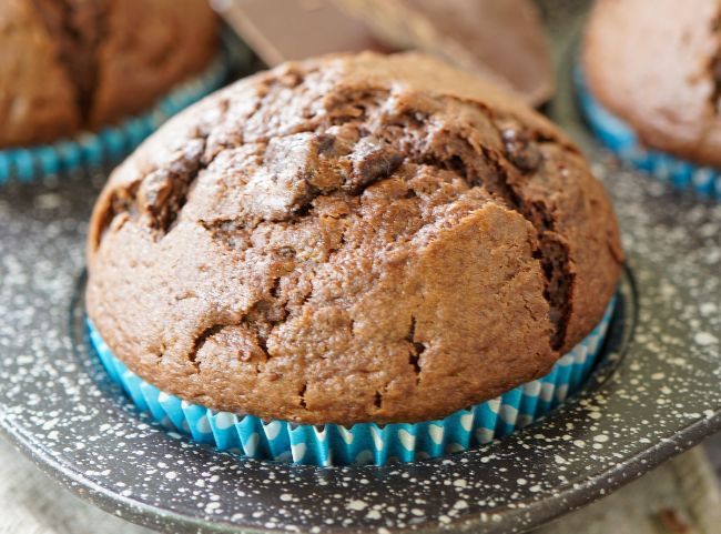 Schokomuffins mit Schokost&uuml;ckchen