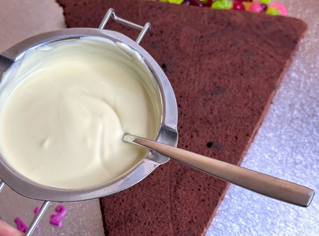 Schult&uuml;ten-Kuchen Schokolade