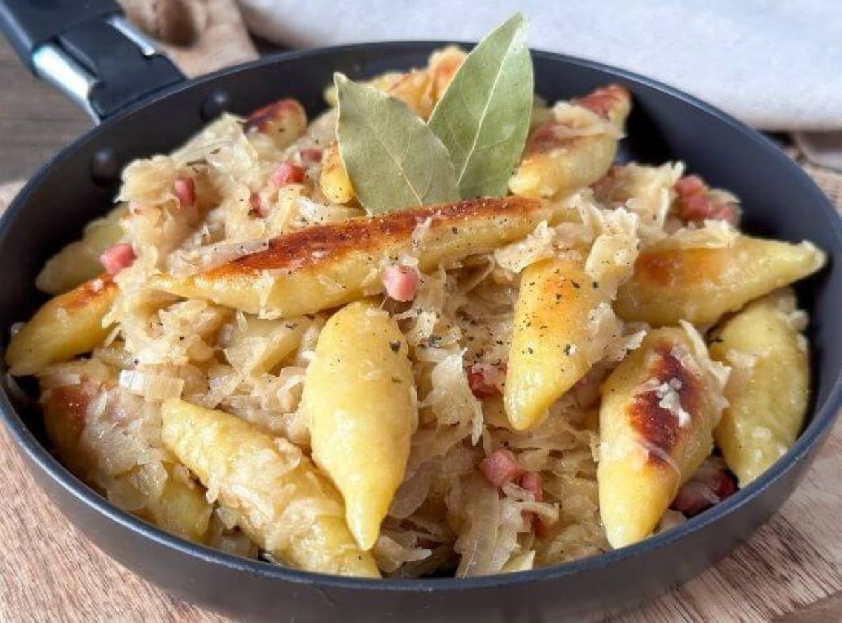 Schupfnudeln mit Sauerkraut – schnell & einfach