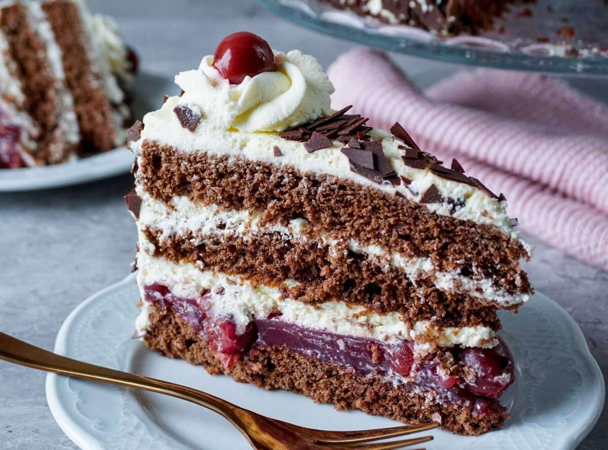 Schwarzw&auml;lder Kirschtorte f&uuml;r Kinder