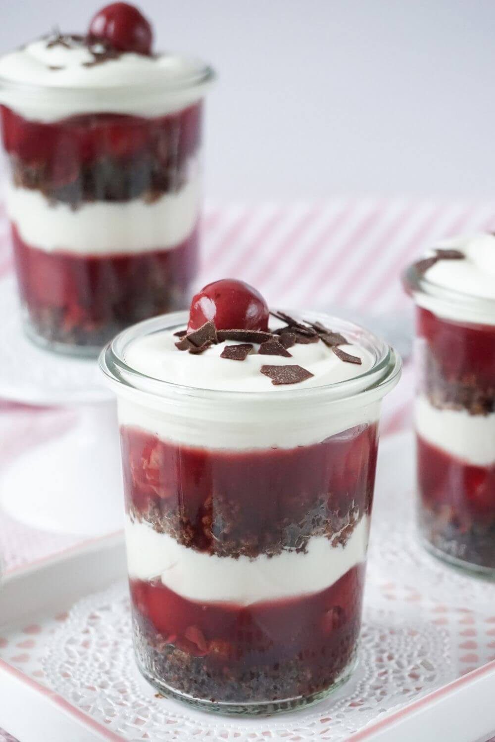 Schwarzwälder-Kirsch-Dessert Schwarzwälder-Kirsch-Dessert