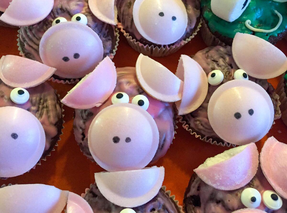 Schweine-Muffins (nicht nur) für Kinder backen