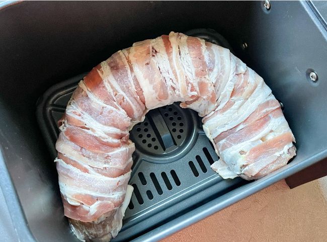 Schweinefilet in der Heißluftfritteuse zubereiten Schweinefilet in der Heißluftfritteuse zubereiten