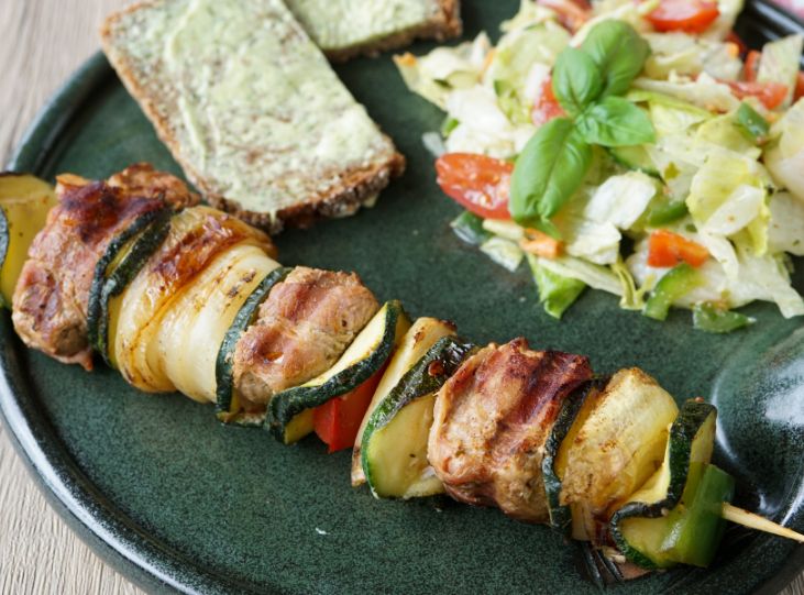 Schweinefilet Spie&szlig;e Grill
