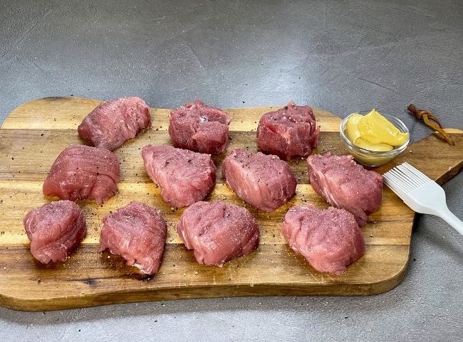 Schweinefilet w&uuml;rzen