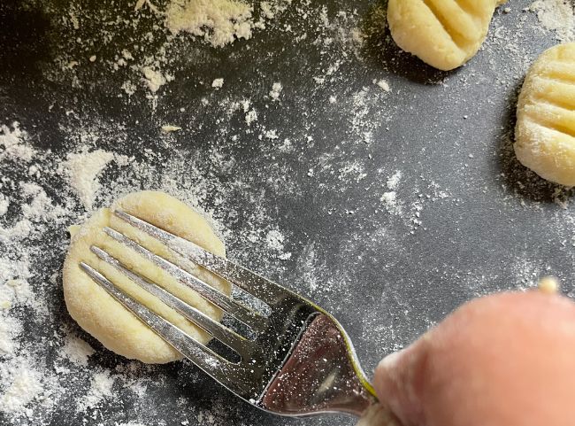 Selbstgemachte Gnocchi Selbstgemachte Gnocchi
