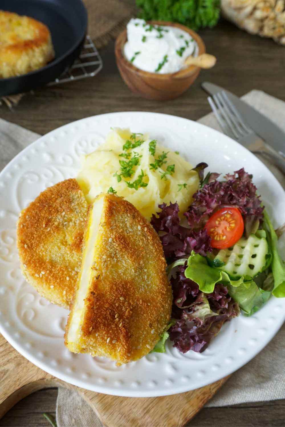Sellerieschnitzel - knusprig & einfach lecker