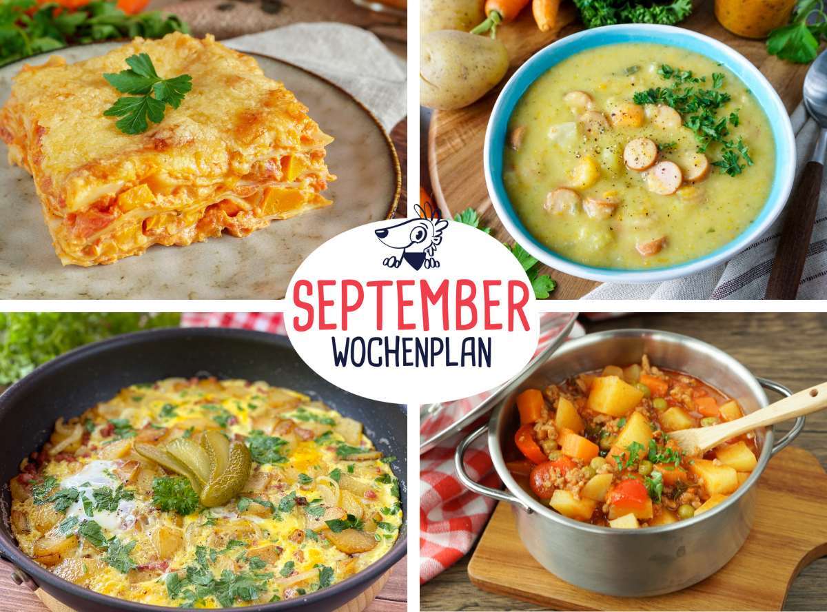 Wochenplan September Rezepte Wochenplan September Rezepte