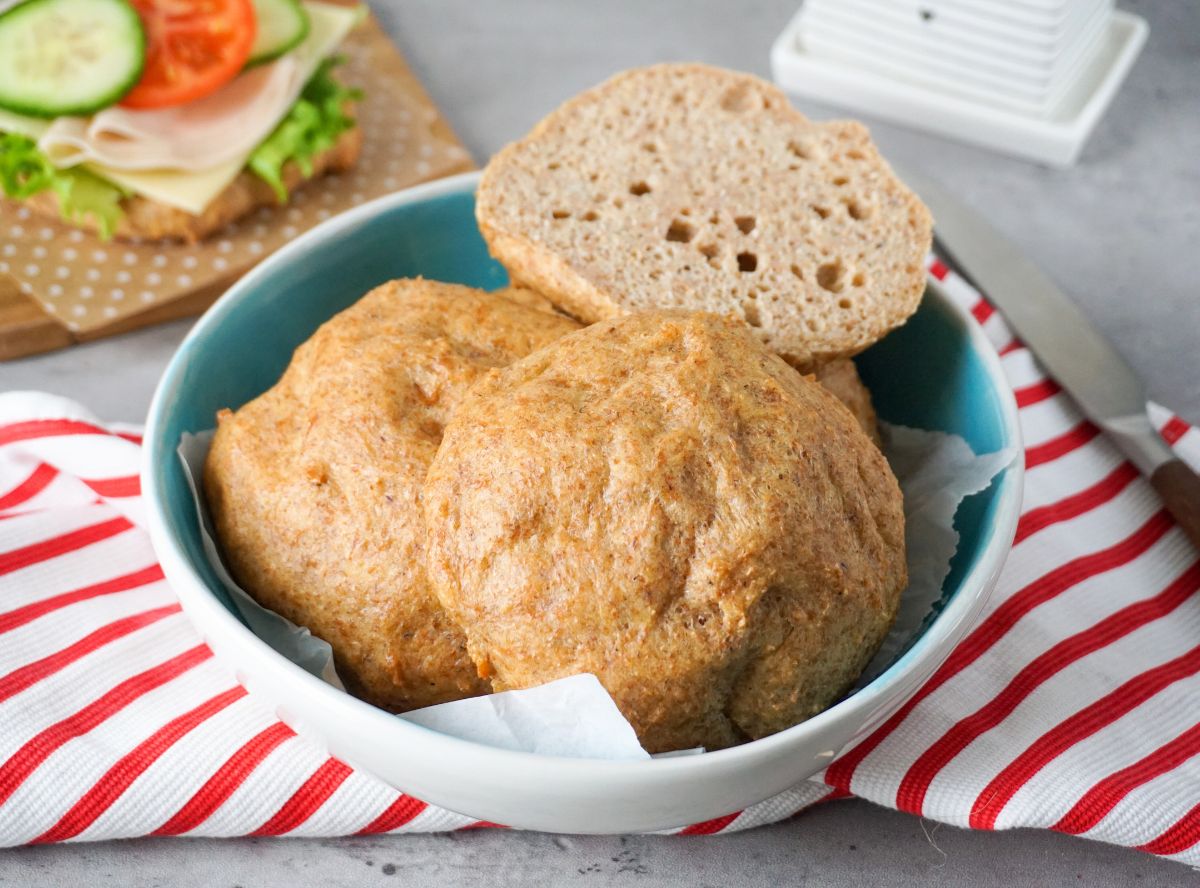 Skyr-Brötchen mit viel Protein