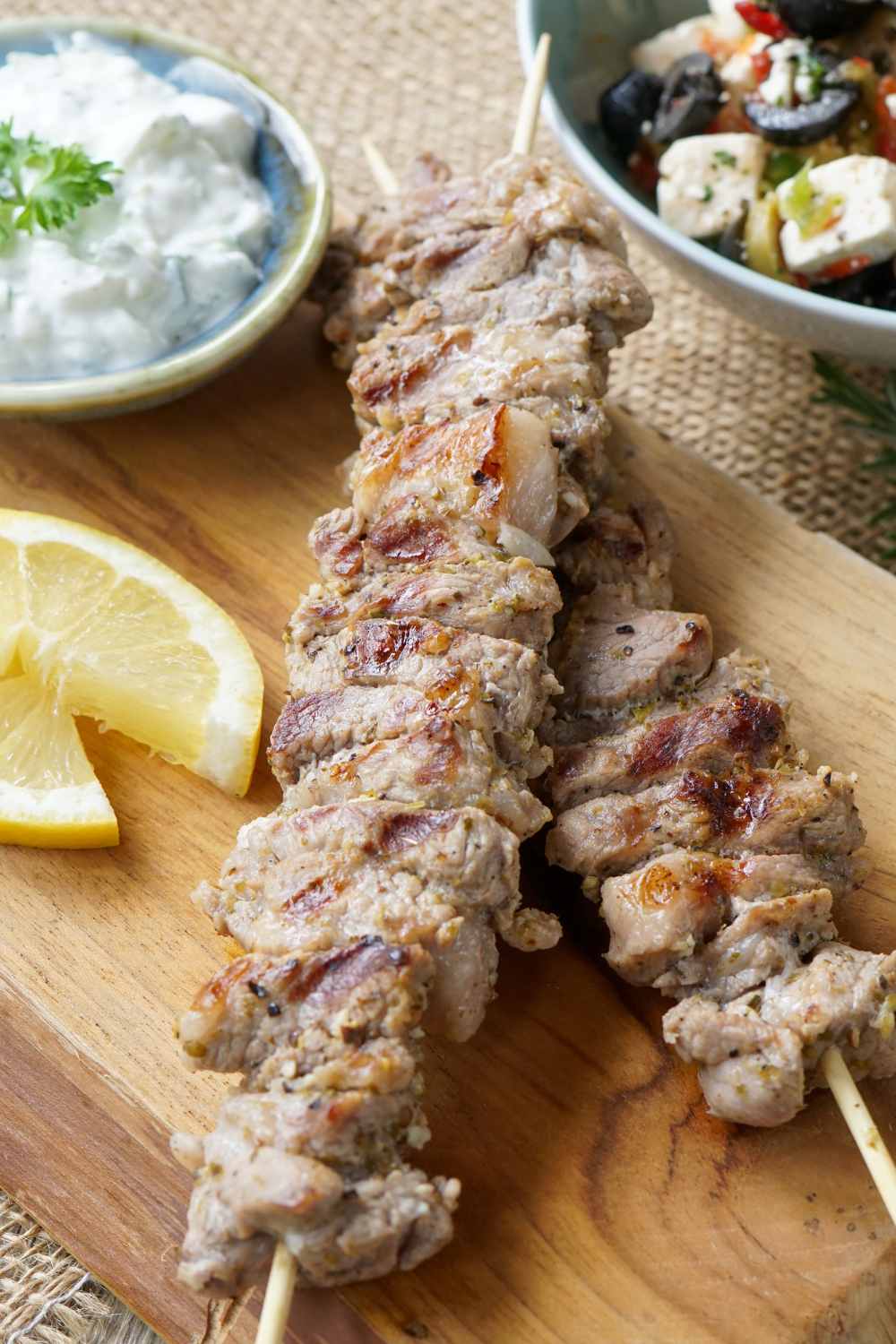 Souvlaki Spieße Souvlaki Spieße