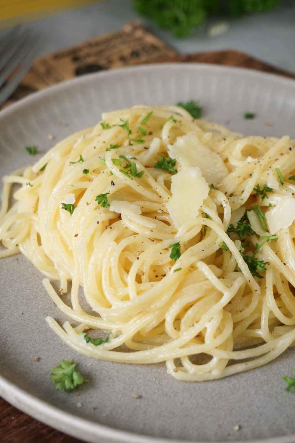 Spaghetti Pasta Alfredo Spaghetti Pasta Alfredo
