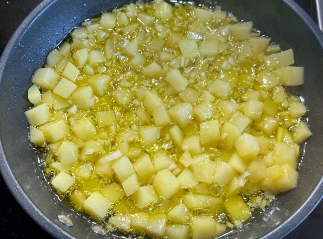 Spanische Tortilla Kartoffeln Spanische Tortilla Kartoffeln