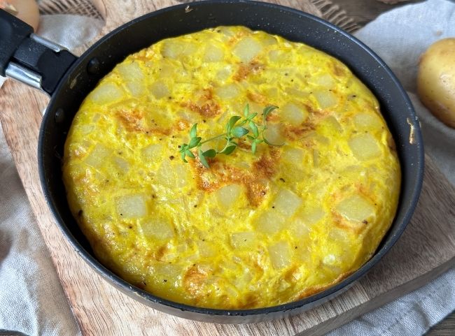 Spanische Tortilla - das originale Kartoffelomelette selber machen