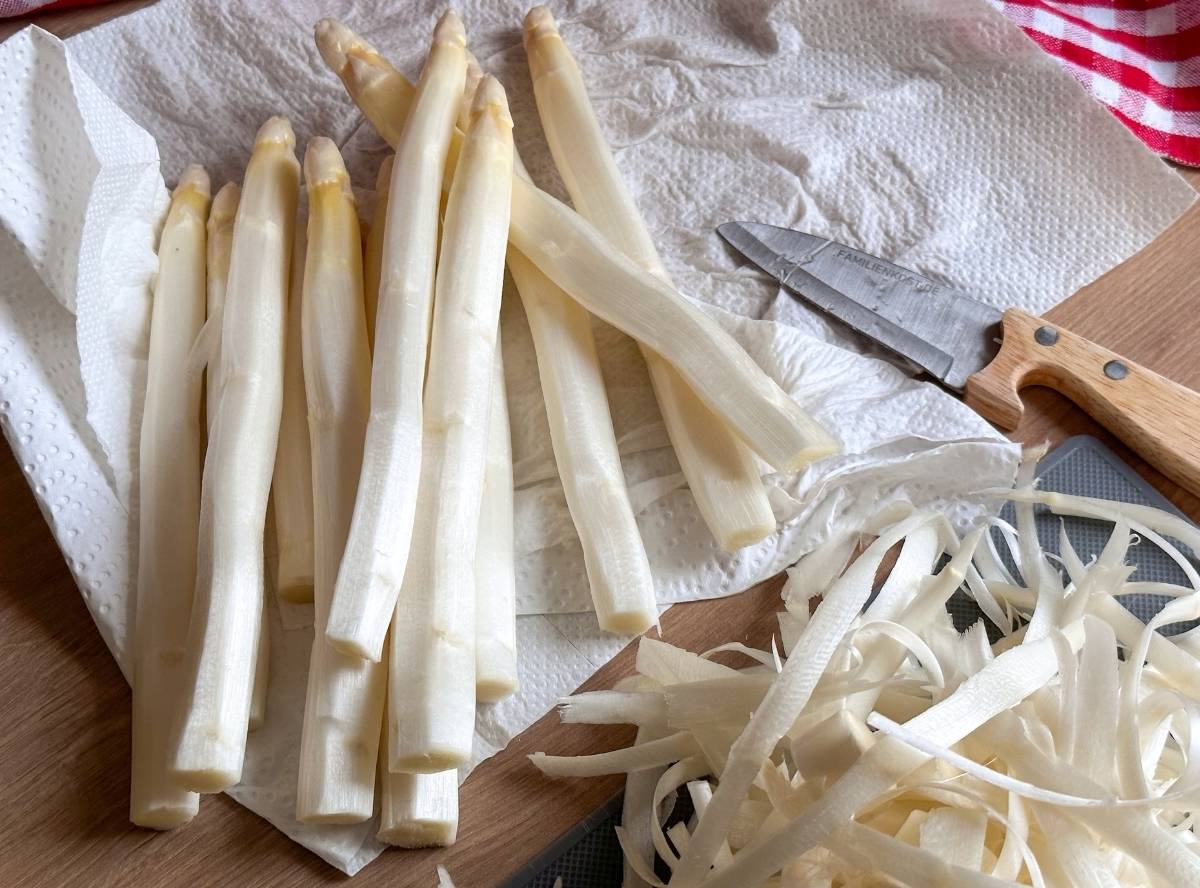 Spargel einfrieren