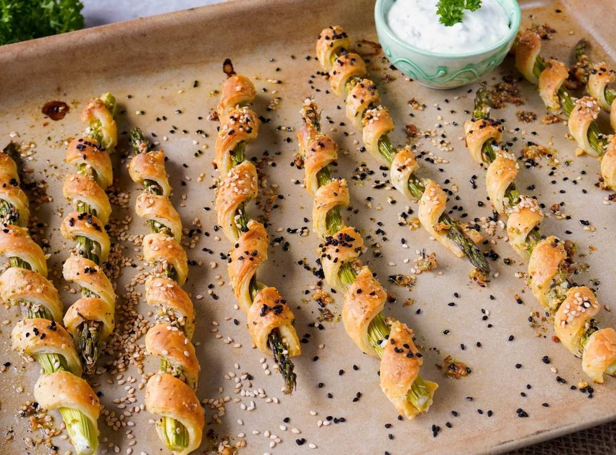 Spargel Knusperstangen