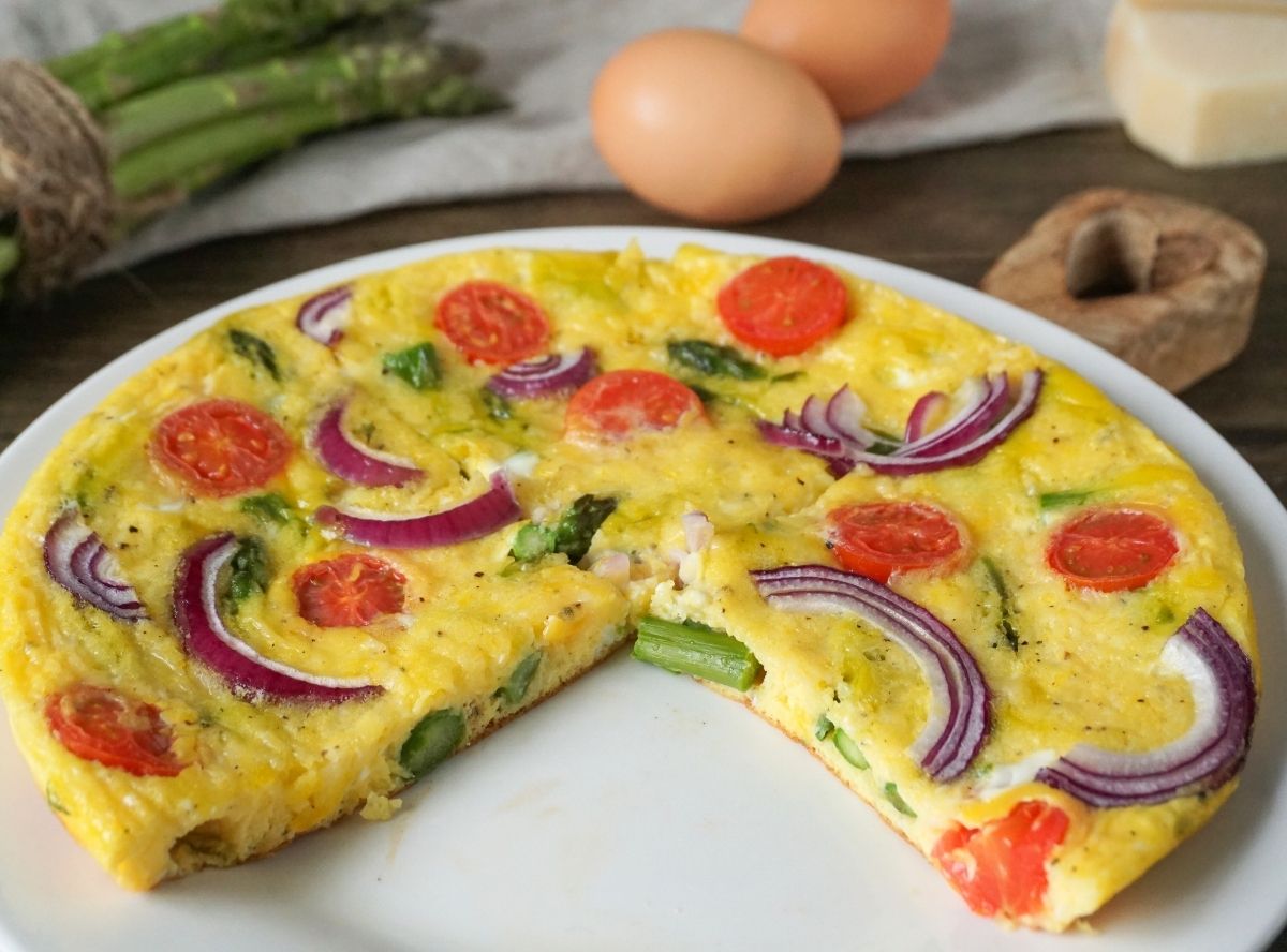 Spargelomelette