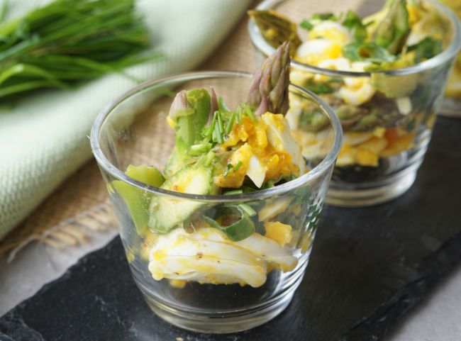 Spargelsalat Essig &Ouml;l Dressing