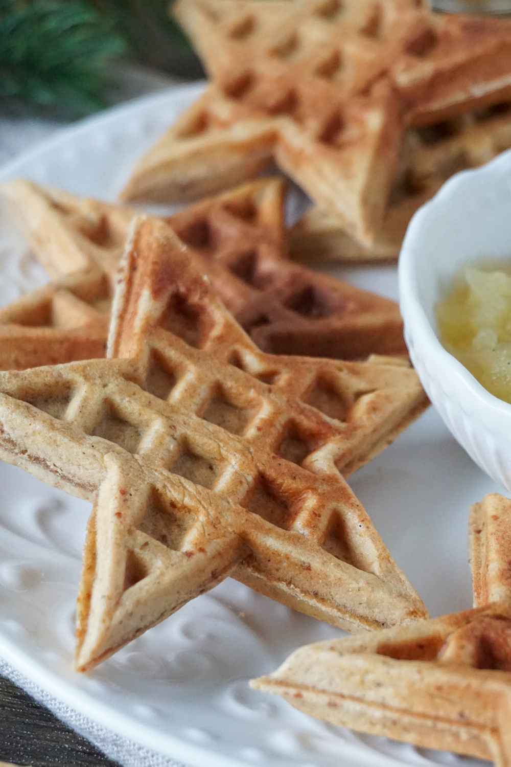 Spekulatius-Waffeln zu Weihnachten Spekulatius-Waffeln zu Weihnachten