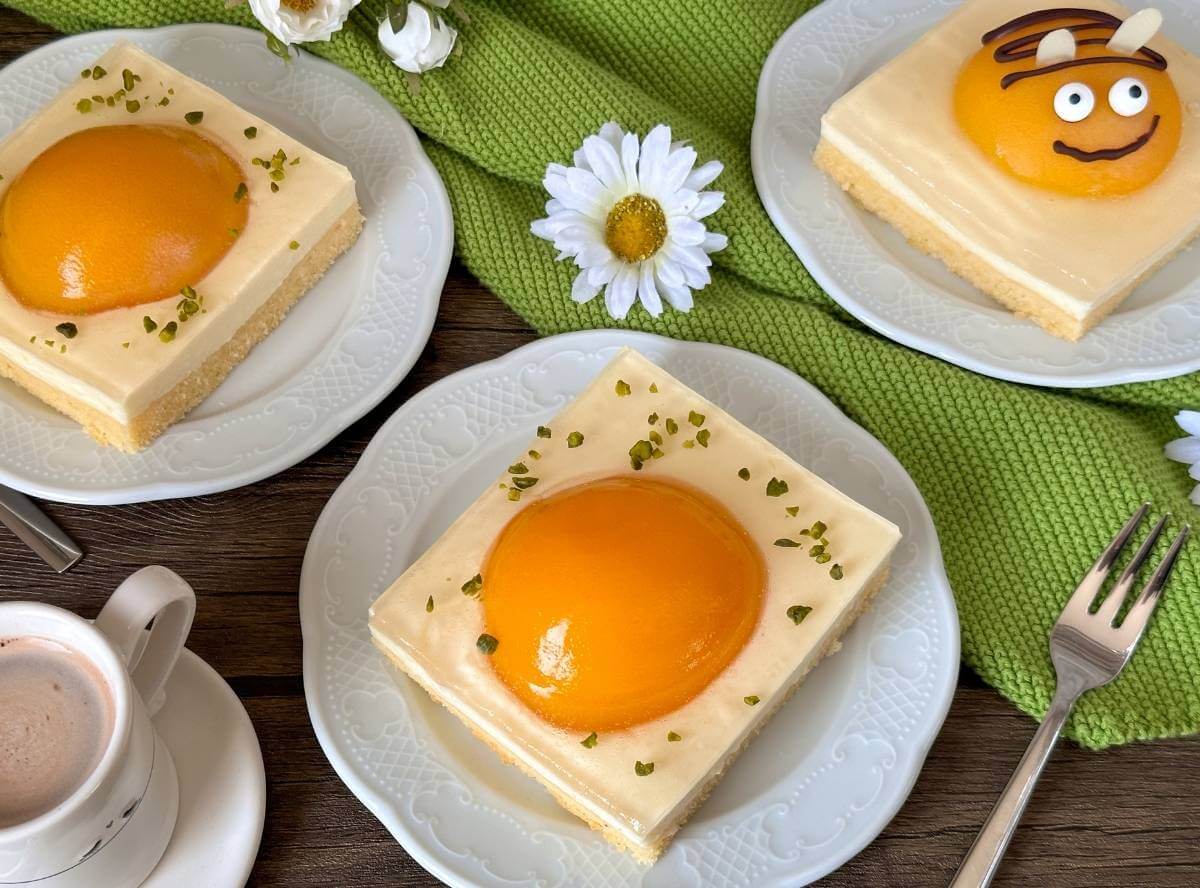 Spiegeleikuchen vom Blech – Das leckerste Rezept
