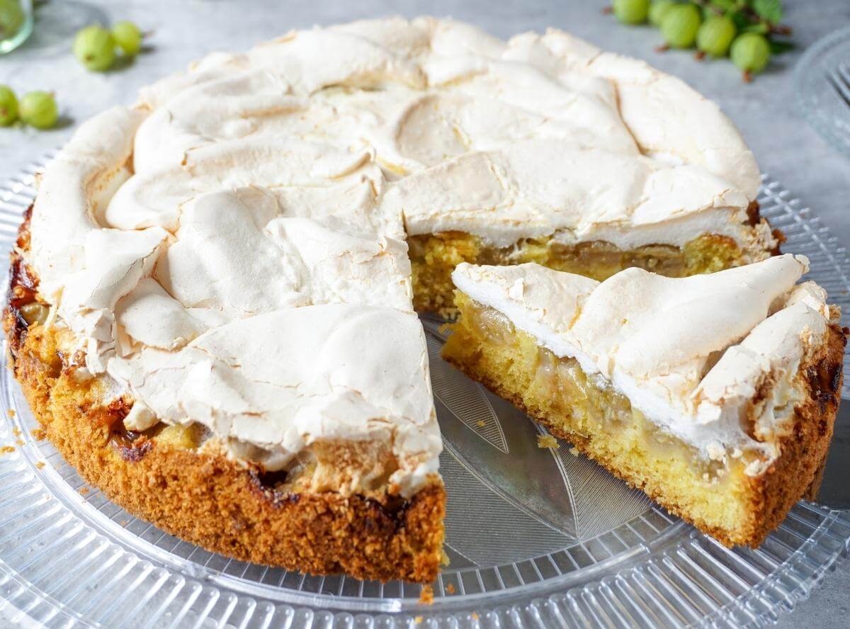 Stachelbeerkuchen mit Baiser – Omas Rezept