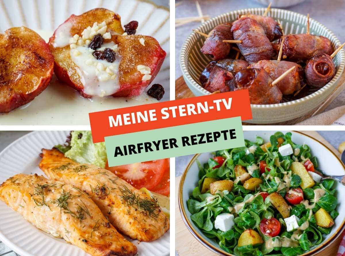 Airfryer-Rezepte aus der Stern-TV-Sendung