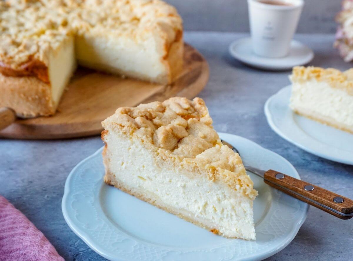 Streusel K&auml;sekuchen