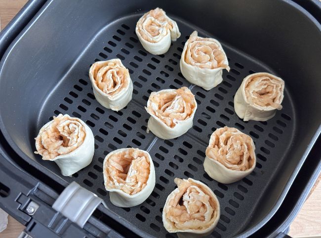 Süßer Blätterteig Heißluftfritteuse Süßer Blätterteig Heißluftfritteuse
