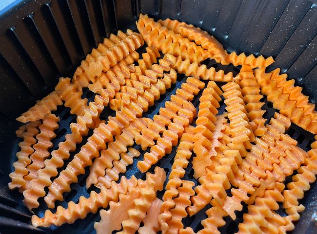 S&uuml;&szlig;kartoffel Pommes Airfryer