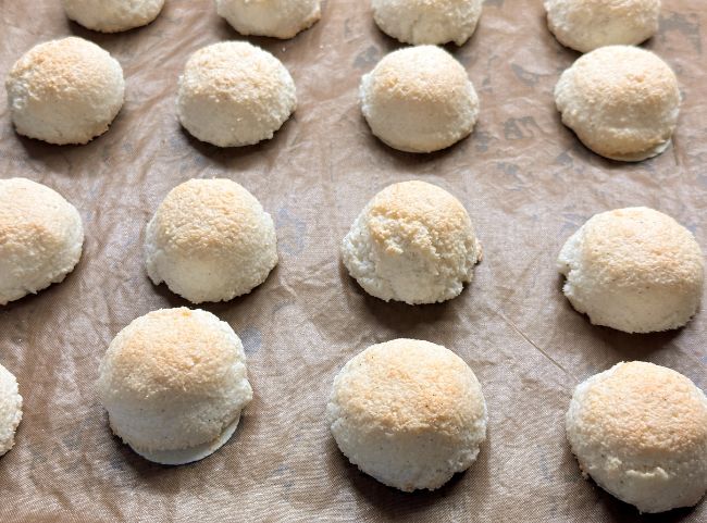 Toffee-Makronen backen Toffee-Makronen backen