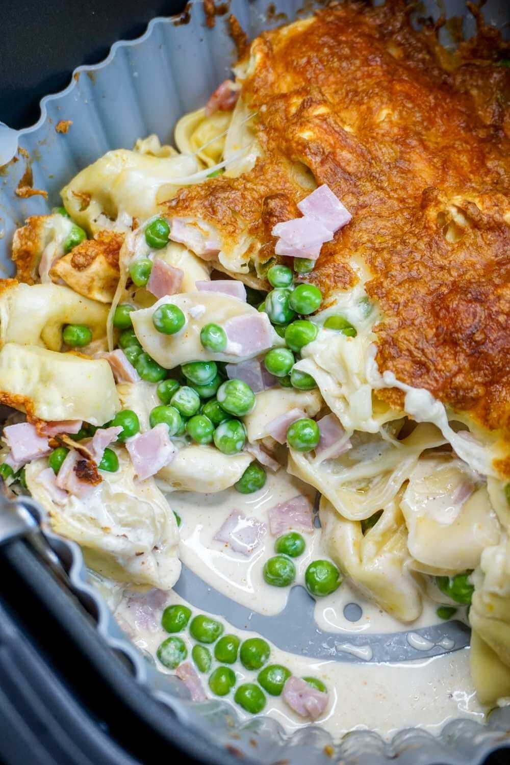Tortellini Auflauf aus der Heißluftfritteuse