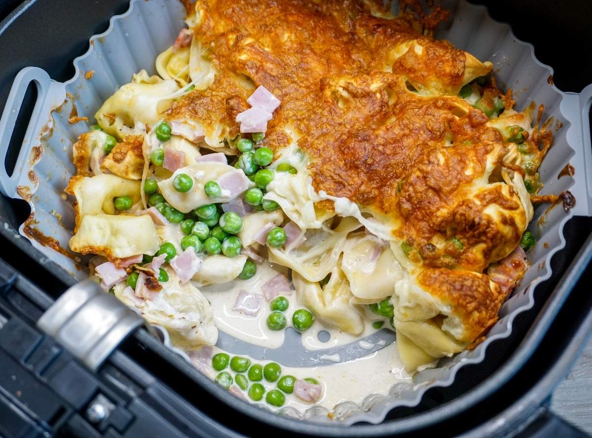 Tortellini Auflauf aus der Heißluftfritteuse