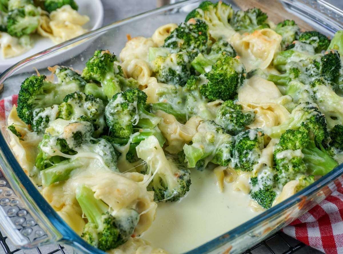 Tortellini-Brokkoli-Auflauf