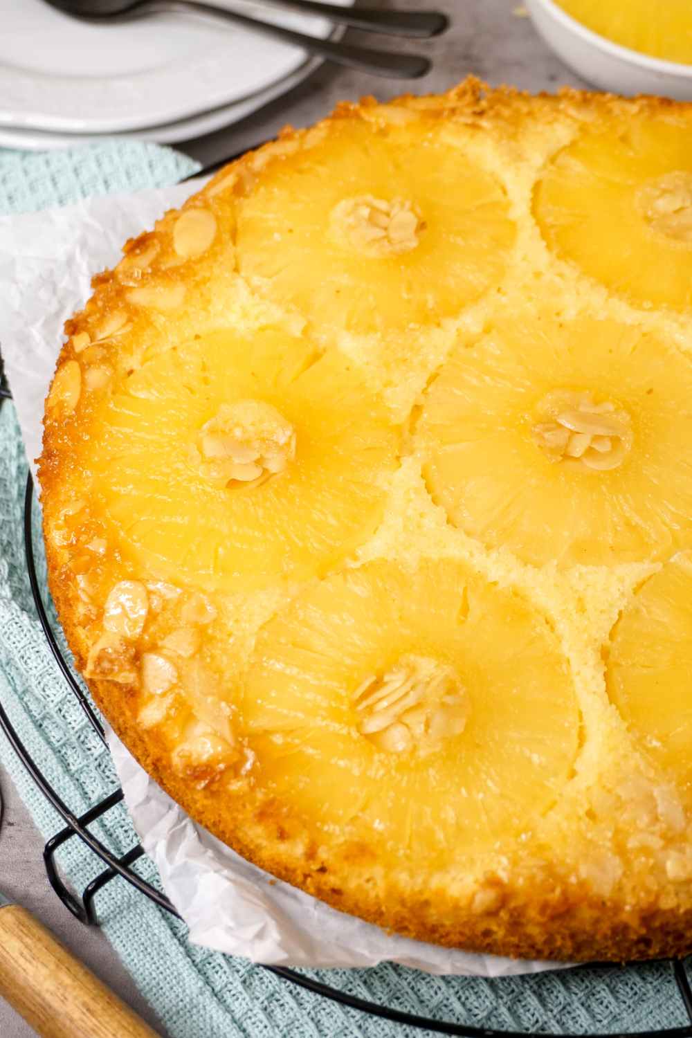 Upside-Down-Kuchen mit Ananas Upside-Down-Kuchen mit Ananas
