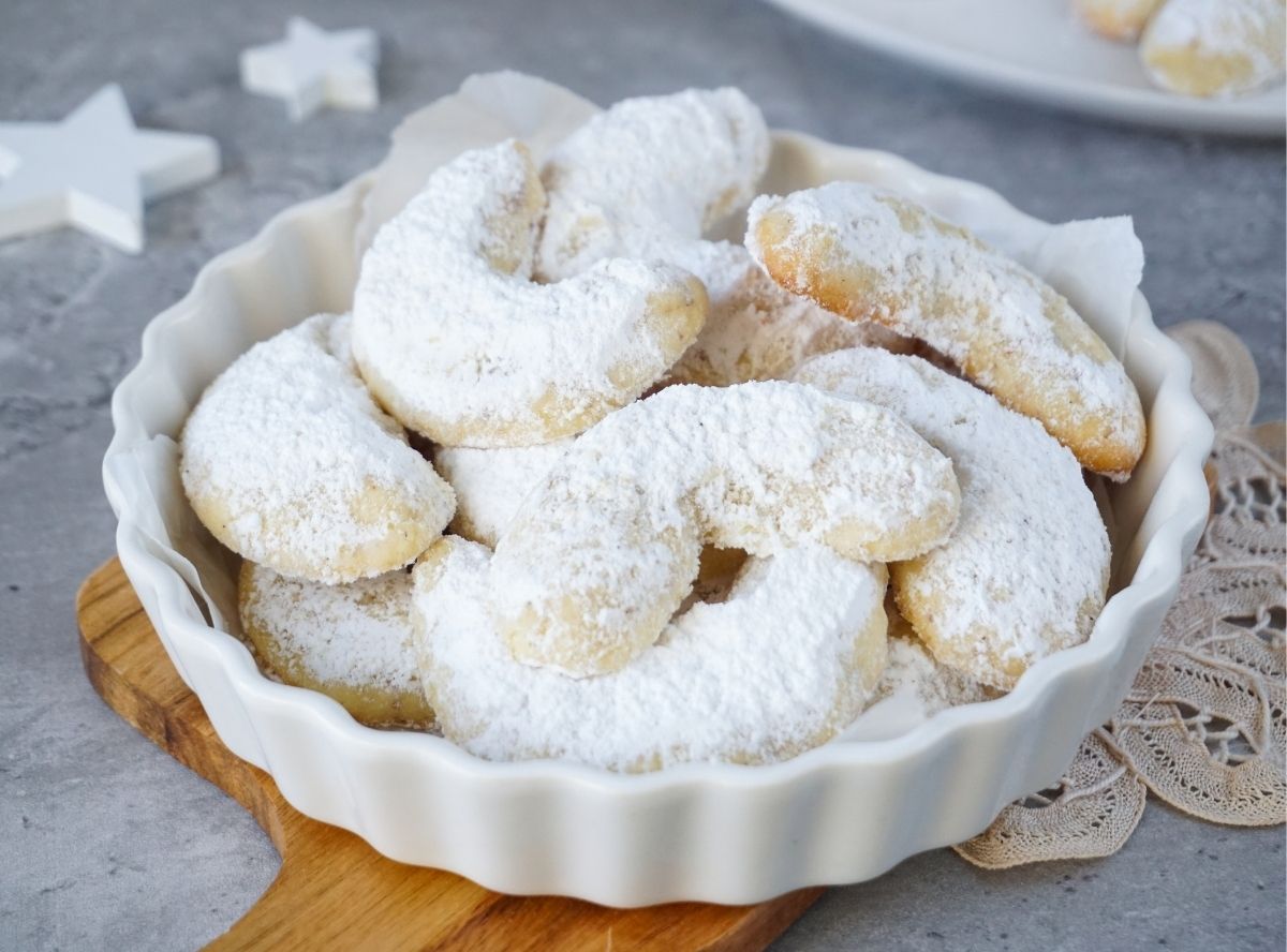 Vanillekipferl mit Ei – einfaches Rezept