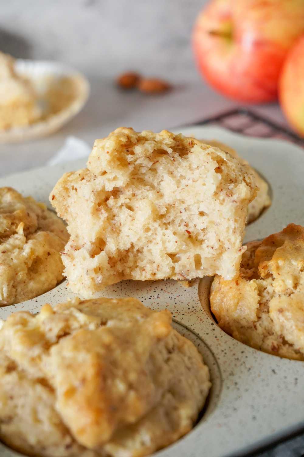 Vegane Apfelmuffins Vegane Apfelmuffins